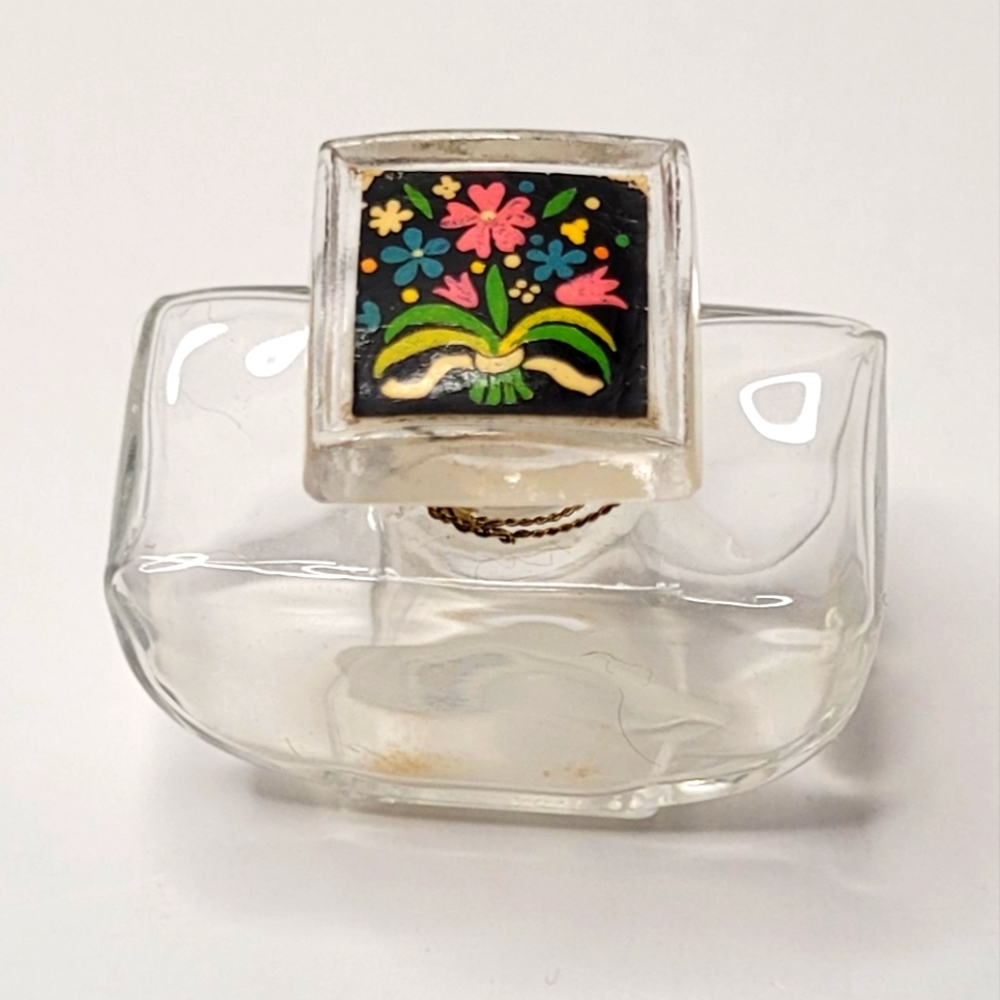 Caron Fleurs de Rocaille De Caron Vintage Empty Perfume Bottle Made in France